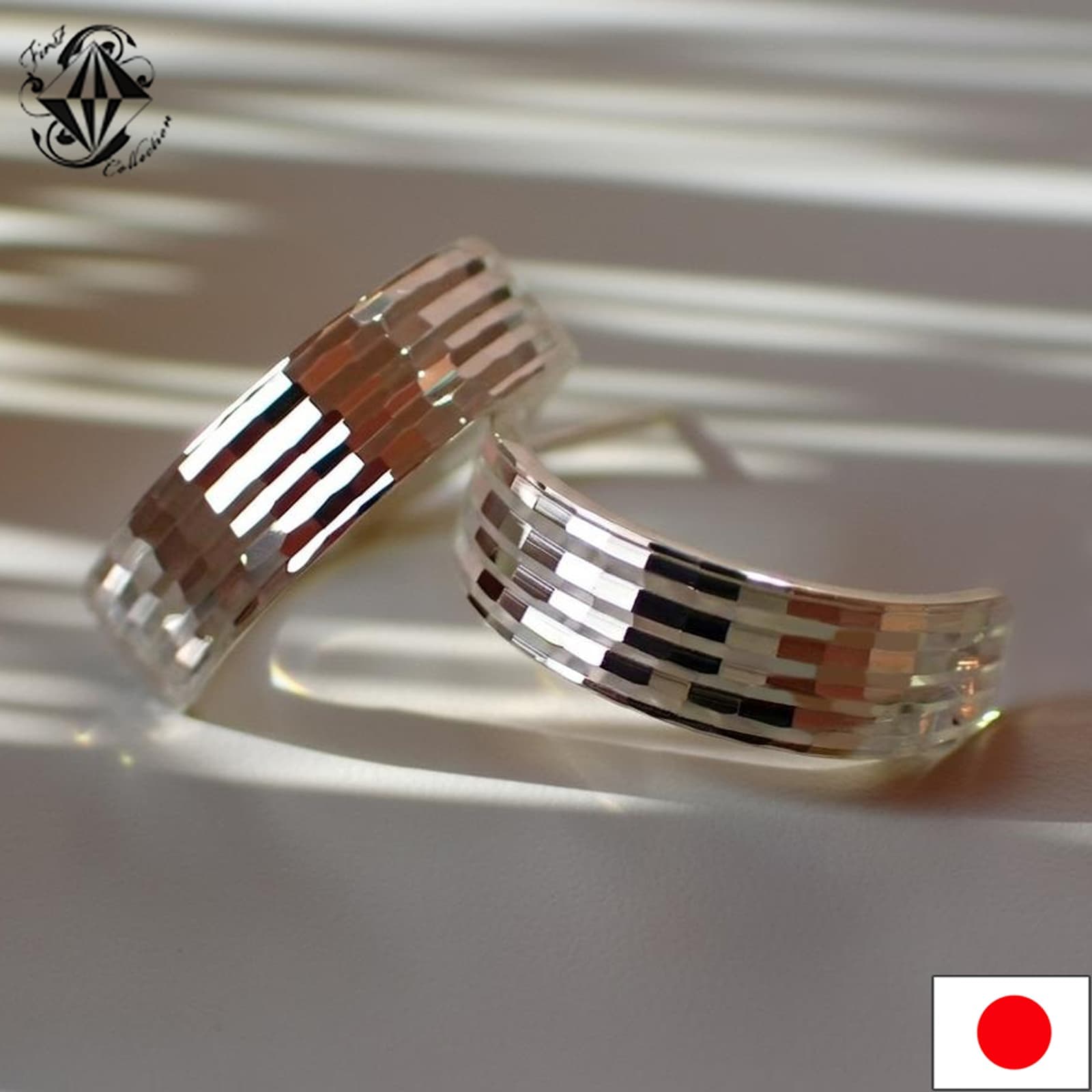 ミュミュールカットピアス（純銀SV1000）の商品写真